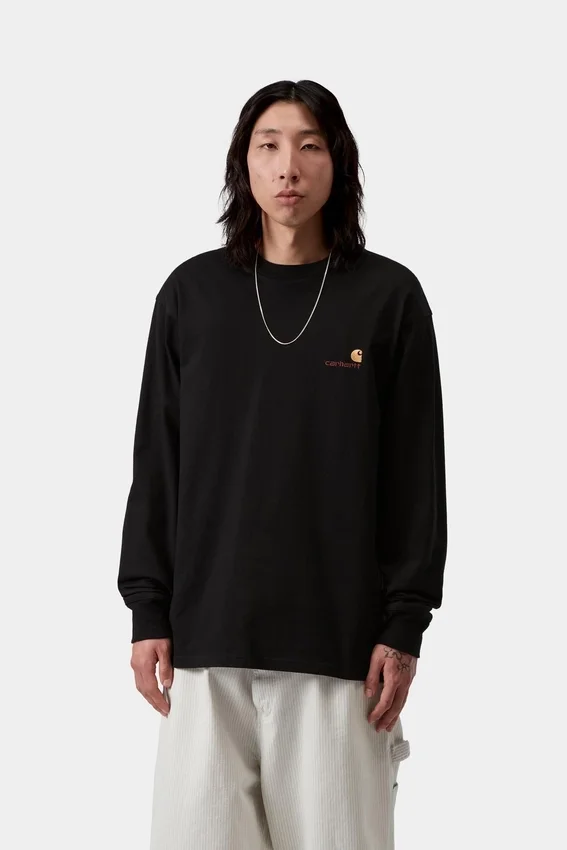 American Script Long Sleeve T-Shirt American Script Long Sleeve T-Shirt