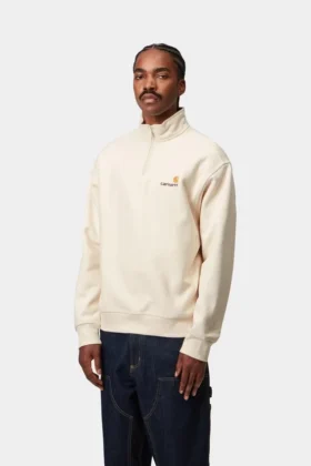 Half Zip American Script Sweatshirt Half Zip American Script Sweatshirt