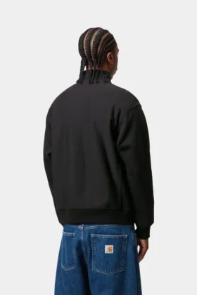 Half Zip American Script Sweatshirt