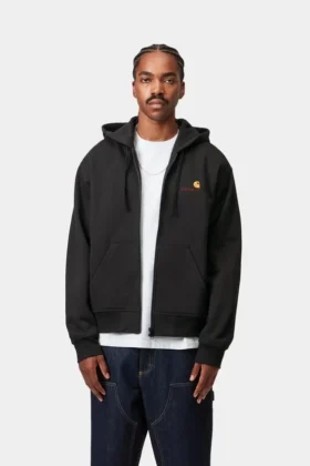 Hooded American Script Jacket Hooded American Script Jacket