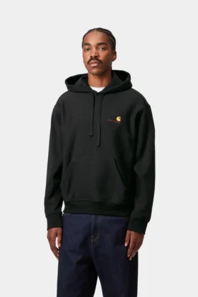 Hooded American Script Sweatshirt Hooded American Script Sweatshirt