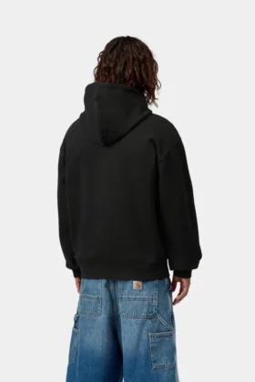 Hooded Bumper Sticker Sweatshirt