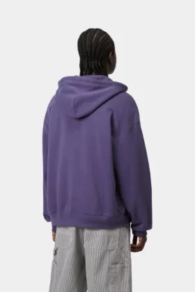 Hooded WIP Label Sweat Jacket