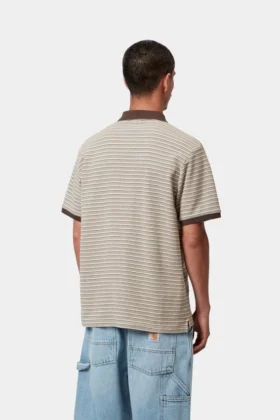 Short Sleeve Dion Stripe Polo