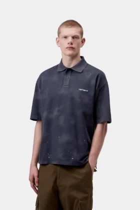 Short Sleeve Painter Polo