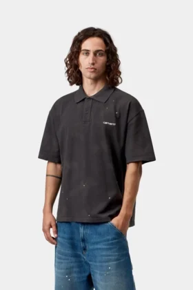 Short Sleeve Painter Polo